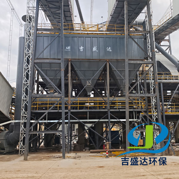 四川江油砂石生产线筛分系统除尘器
